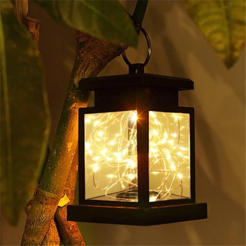 Solcellslykta LED Star